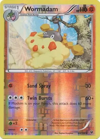 Fates Collide Wormadam #44/124 reverse holo